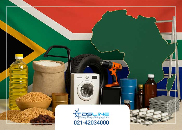 بیشترین محصولات صادراتی به آفریقا