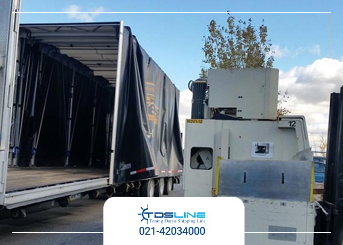 حمل دستگهای صنعتی از ایران به کانادا