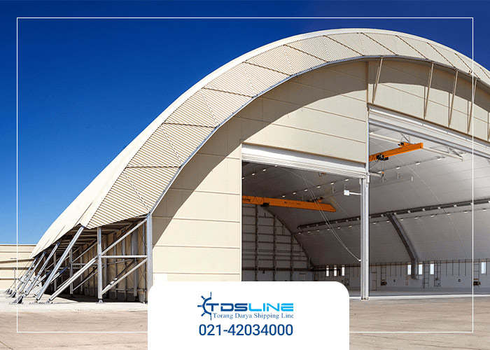 هانگار-Hangar یا  انبار سرپوشیده 