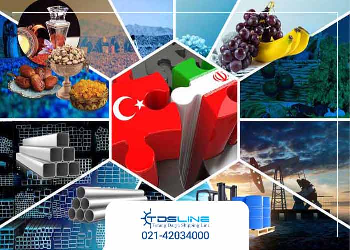 لیست محصولات و اقلام وارداتی از ترکیه به ایران